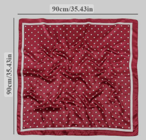 Foulard Bandana en Coton Imprimé Numérique Personnalisé pour Femme – Tissu de Créateur Tendance, Séchage Rapide, Durable et Multifonctionnel - Product Image 5