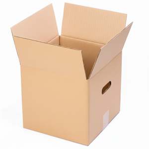 Boîte carrée de 31x31x31 cm avec poignées pour ranger des assiettes, de la vaisselle ou des chapeaux pour organiser la vaisselle - Product Image 1