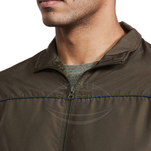 Quick Dry Men <b>Running</b> <b>Jacket</b> Stand Collar Front Windproof Breathable Designed for Comfort Flexibility <b>Winter</b> Outdoor Exercise - Product Image 5