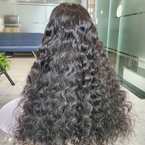 Perruques de cheveux vietnamiens bruts Deep Wave Brown Color 30 pouces perruque cheveux vierges chez le vendeur en gros - Product Image 3