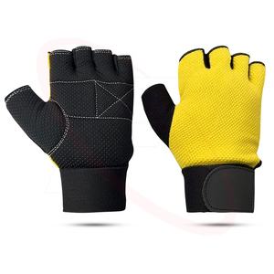 ถุงมือสำหรับเล่นยิมฟิตเนส, ถุงมือหนังสังเคราะห์ระบายอากาศได้ดีสำหรับเล่นกีฬายกน้ำหนัก - Product Image 2