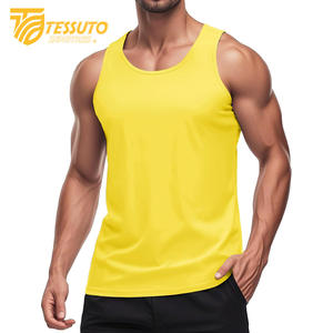 Camiseta sin mangas para hombre de punto de algodón transpirable 100% hecha a medida para gimnasio Fitness High Street Front Made Pakistán Servicio OEM disponible - Product Image 6