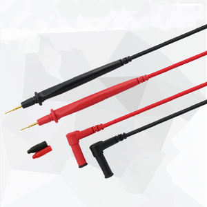 범용 테스트 펜 멀티 미터 클램프 펜 실리콘 특수 팁 와이어 클립 어댑터 메가 옴 미터 조합 라인 - Product Image 2