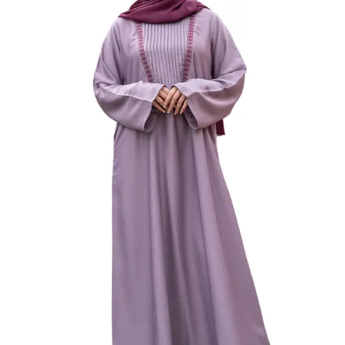Bescheiden Best Verkopende Mooie Fluisterabaya Stijl Met Sjaal Voor Moslim Vrouwen Dragen Nieuwste 2023/24 Abaya Oem Odm Service Low Moq
