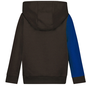 Sweat-shirt à capuche Hip Hop décontracté d'automne en molleton lourd tendance avec motif imprimé Conception d'épaule tombante et logo avant - Product Image 2