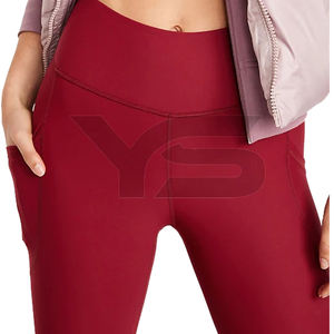 Femmes de haute qualité Spandex taille moyenne Yoga Leggings imprimé personnalisé respirant décontracté Fitness Style beurre doux - Product Image 6