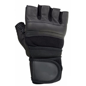 ถุงมือฟิตเนสแบบครึ่งนิ้วสำหรับยกน้ำหนัก ออกกำลังกายกลางแจ้ง ปรับระดับได้ พร้อมสายรัดข้อมือ กันลื่น กันน้ำ ป้องกันรังสียูวี - Product Image 5