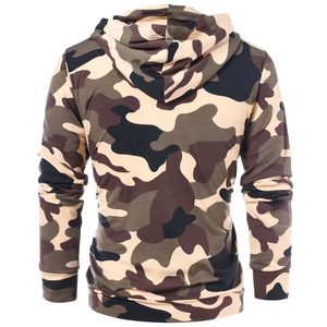 Nueva llegada sudaderas con capucha camuflaje 3D impreso pulóver Unisex de talla grande 100% poliéster sublimación sudadera en blanco sudaderas con capucha OEM ODM - Product Image 6