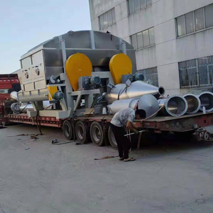 Séchoir à double tambour de flocon de nourriture instantanée pour bébé industriel professionnel séchoir à tambour rotatif à levure sèche active - Product Image 4