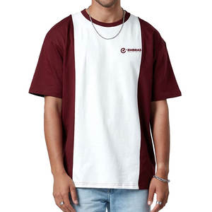 Camiseta de gran tamaño de algodón 100% de alta calidad, ropa de hombre, ropa informal, camiseta de gran tamaño - Product Image 1