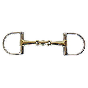 Cómoda broca de acero inoxidable para filete de mejilla completa con ganchos, broca ancha duradera para montar a caballo, equipo ecuestre de alta calidad - Product Image 6