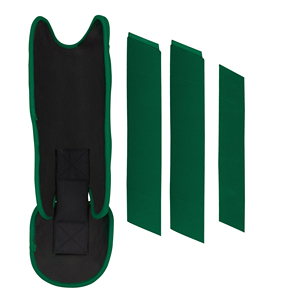 Protège-jambes de baseball professionnel de haute qualité pour jeunes et adultes, équipement de sécurité en cuir durable avec options de logo personnalisables - Product Image 6