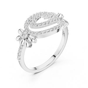 Anillo de Compromiso de Oro Rosa de 14K con Diamante Redondo Cultivado en Laboratorio para Mujer |   Diamante Cultivado Nuevo - Product Image 4