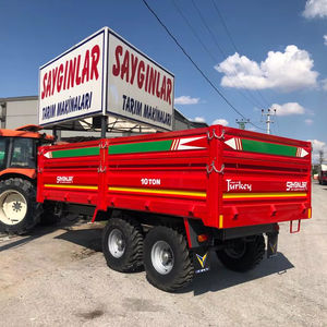 Remolque agrícola de eje tándem de servicio pesado Capacidad de carga de 10 toneladas - Product Image 1