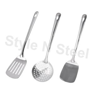 Ensemble d'ustensiles de cuisine, cuillère, spatule, ensemble d'ustensiles de cuisine, outil de cuisine en acier inoxydable, ensemble de 8 pièces - Product Image 3