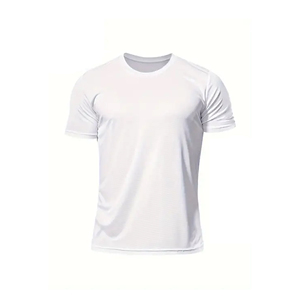 Camiseta Casual de Alta Calidad para Hombre, 100% Algodón, Tejido de Punto, Transpirable, con Patrón a Cuadros, Manga Corta, Cuello Redondo, Antiarrugas, Bangladesh - Product Image 1