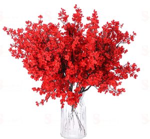 ดอกไม้ประดิษฐ์/ดอกไม้ประดิษฐ์ขายส่งสำหรับตกแต่งงานแต่งงาน/ดอกไม้ประดิษฐ์ขายดี ดอกกุหลาบกำมะหยี่เดี่ยวสำหรับโรงแรม - Product Image 4