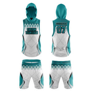 Venta al por mayor personalizado 7v7 bandera americana uniforme de fútbol conjunto transpirable compresión sublimación impresa Animal carta 100% poliéster - Product Image 4