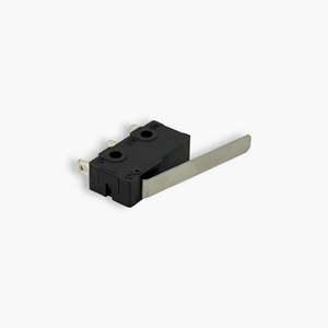Juego de 10 microinterruptores de perno sin rueda, palanca larga, tipo botón pulsador SPDT, cobre y plástico duradero, CA 125V/250V 5A - Product Image 3