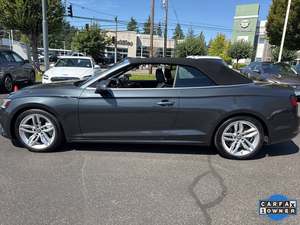 2019 .u.d.i. A.5 Wagon 2.0T Premium PLUS สำหรับ Quattro RWD เกียร์อัตโนมัติที่นั่งหนังด้านหลังกล้องซ้ายพวงมาลัยไฟฟ้า - Product Image 3