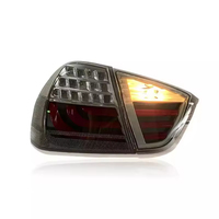 Feux arrière à LED SJC pour BMW Série 3 E90 2005-2008 Assemblage DRL Signal dynamique Feux de freinage Feux stop M3 Lci Mise à niveau Feux arrière