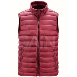 Custom Lightweight <b>Waistcoat</b> Warm Bubble Packable Sleeveless Jacket Plus Size Winter <b>Men</b> Duck Down Puffer Vest <b>for</b> <b>Men</b> - Product Image 3