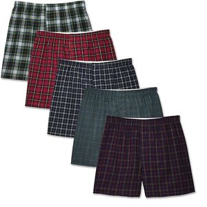 Ventes en gros de boxers classiques pour hommes, 100% coton, respirants, écologiques, antibactériens, tissés, sans couture, séchage rapide - Product Image 6