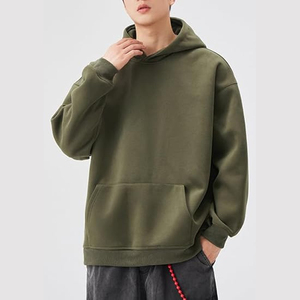 Streetwear Regular Fit Custom Logo Pullover Hoodie Invierno 100% Algodón Fleece Secado rápido Transpirable Casual Hombres Mujeres Gimnasio Moda - Product Image 4