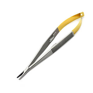 Castroviejo ชุดคีมทันตกรรมสเตนเลสขนาดเล็กชุดเครื่องมือยึดเข็มแบบแมนนวลมาตรฐานความปลอดภัยของโมล - Product Image 1