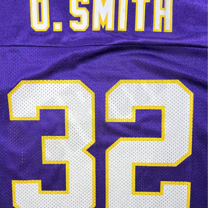 Camisetas de Fútbol Americano Unisex Estampadas Personalizadas de Fábrica Premium Sibrin, Camiseta de Jugador de Fútbol Americano Juvenil de Malla Transpirable - Product Image 5