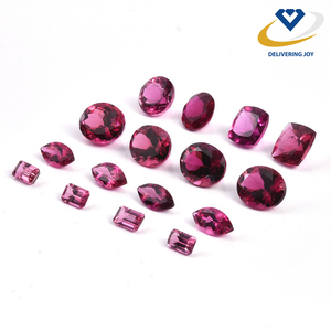 หินธรรมชาติ Rubellite หินหลวมที่มีคุณภาพสูงหิน Rubellite เหลี่ยมเพชรพลอยสำหรับทำเครื่องประดับการจัดการจำนวนมาก - Product Image 3