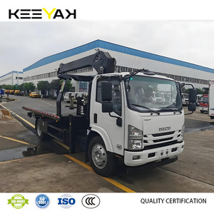 Dépanneuse diesel de dépanneuse de voiture de l'équipement 4x2 de dépanneuse d'ISUZU NPR dépanneuse 5Ton ISUZU grand prix de vente de dépanneuse - Product Image 5