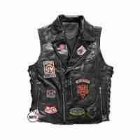 Gilet de moto ajusté, en cuir véritable souple et lisse, résistant aux plis, durable, dernière collection, protection pour les pilotes de course, personnalisé, décontracté