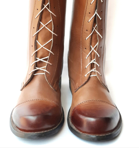 Calzado de equitación resistente al agua con suelas duraderas y diseño de soporte para actividades ecuestres, botas de equitación cómodas. - Product Image 1