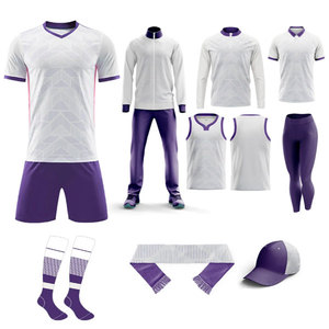 ชุดเสื้อเจอร์ซีย์ฟุตบอลสำหรับผู้ชายเสื้อซ้อมพิมพ์ซับลิเมชันสำหรับทีมผู้ใหญ่ - Product Image 2