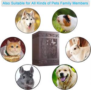 Cremation <b>Urns</b> for Human Ashes Adult Male Female, Wooden Carved Butterfly <b>Urns</b> Box and <b>Casket</b> for Ashes Men Women Child, <b>Pets</b> - Product Image 6