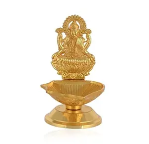 New Arrival Brass Kuber Lamp Gaja Lakshmi Diya Antique Handicrafts Indian Diyas