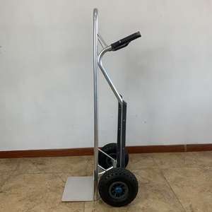 Diable tout-terrain avec roues d'<span class=keywords><strong>escalier</strong></span>, grande plate-forme et arrimage intégré - Product Image 2