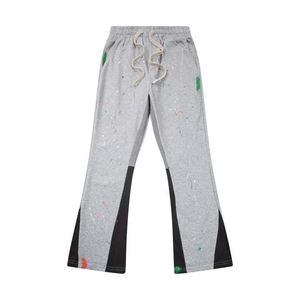 Pantalon d'entraînement sportif à séchage rapide 100% polyester personnalisé pantalon de survêtement athlétique à rayures pour hommes - Product Image 3