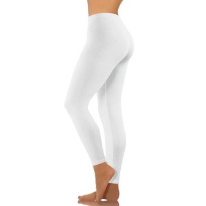 Leggings pour femmes été Style pantacourt pour dame grand élastique grande taille 7XL couleur bonbon doux Modal pantalon - Product Image 5