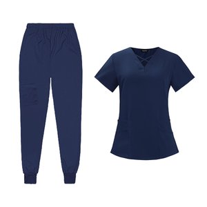 Uniformes de Enfermería de nuevo diseño, uniformes médicos, elegantes conjuntos de Enfermería de hospital, listos para usted a un precio razonable - Product Image 3