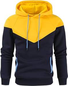 Sweat à capuche vierge personnalisé pour hommes avec poche plate en coton épais sweats unisexes vêtements logo personnalisé surdimensionné épais sweats à capuche pour hommes - Product Image 3