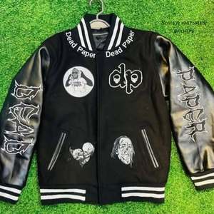 New Arrival College Jacket for Mens University Quick <b>Dry</b> Breathable Custom 100% Cotton Canvas Light Wool <b>Coat</b> - Product Image 3