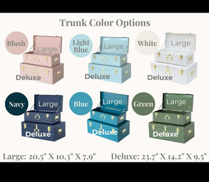 Luxury Modern Metal Clothing Organizer <b>Storage</b> Trunk with Lockable Feature <b>Stackable</b> Home Blanket Wardrobe Chest Gold Hardware - Product Image 5