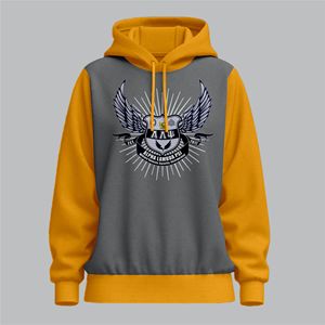 Alpha Lambda PSI เสื้อฮู้ดแขนยาวปักลายสำหรับสตรีทแวร์ฤดูหนาวโลโก้ด้านหน้าแบบป้องกันการเกิดคราบ - Product Image 3