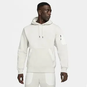 Premium Men Pullover Hoodies Oversized Unisex French Terry Custom Sweatshirts Wholesale Puff Printing & Embroidery