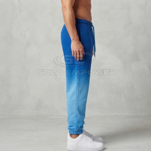 Pantalon de jogging imprimé en relief de qualité export, avec motif personnalisé, en tissu coton-polyester et taille ajustable - Product Image 5