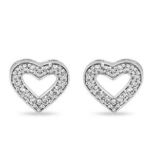Pendientes de Plata 925 con Diamantes para Adorables Gemelos - Product Image 2