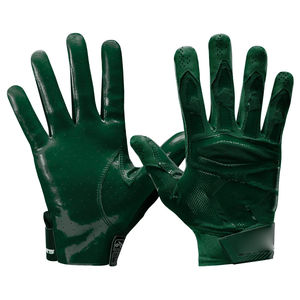 Nouveaux gants de football américain respirants de sublimation en cuir de haute qualité avec dragonne réglable pour hommes - Product Image 1