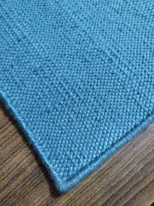 Jacquard Woven Bedroom Rug Comfortable Wool Blend with Subtle Texture Neutral Toned Floor Covering for Living Area - Product Image 2